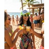 image:imageFunky Junque Funny Retro Foam Trucker Hat  Adult Humor Mesh Snapback for Bachelorette Girls Trip Weekend amp Birthday GiftHat  Sunnies Set  Hype Girl Neon Green