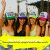 image:imageFunky Junque Funny Retro Foam Trucker Hat  Adult Humor Mesh Snapback for Bachelorette Girls Trip Weekend amp Birthday GiftLets Party  Neon YellowWhite