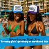 image:imageFunky Junque Funny Retro Foam Trucker Hat  Adult Humor Mesh Snapback for Bachelorette Girls Trip Weekend amp Birthday GiftParty Animal  AquaWhite