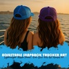 image:imageFunky Junque Funny Retro Foam Trucker Hat  Adult Humor Mesh Snapback for Bachelorette Girls Trip Weekend amp Birthday GiftParty Animal  AquaWhite