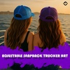 image:imageFunky Junque Funny Retro Foam Trucker Hat  Adult Humor Mesh Snapback for Bachelorette Girls Trip Weekend amp Birthday GiftSavage  PurpleWhite