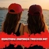 image:imageFunky Junque Funny Retro Foam Trucker Hat  Adult Humor Mesh Snapback for Bachelorette Girls Trip Weekend amp Birthday GiftSht Starter  RedWhite