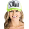 image:imageFunky Junque Funny Retro Foam Trucker Hat  Adult Humor Mesh Snapback for Bachelorette Girls Trip Weekend amp Birthday GiftSquad  Neon YellowWhite