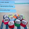 image:imageFunky Junque Funny Retro Foam Trucker Hat  Adult Humor Mesh Snapback for Bachelorette Girls Trip Weekend amp Birthday GiftTispy  Light BlueWhite