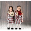 image:imageFunky Junque Girls Scarves 100 Acrylic Knit Kids Infinity Scarf Toddler Balaclava Neck Warmer Winter Circle GaiterBlack