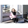 image:imageFunky Junque Girls Scarves 100 Acrylic Knit Kids Infinity Scarf Toddler Balaclava Neck Warmer Winter Circle GaiterCandy Pink