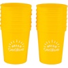 image:imageFunky Junque Girls Weekend Fun Party Cups Durable 16oz Plastic Cup  12 Hello Sunshine Yellow12 Hello Sunshine Yellow