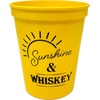 image:imageFunky Junque Girls Weekend Fun Party Cups Durable 16oz Plastic Cup  12 Hello Sunshine Yellow12 Sunshine and Whiskey Yellow
