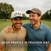 image:imageFunky Junque Golf Trucker Hat  Lightweight Golf Trucker Rope Hat with Adjustable Snapback Golf Course and Weekend Wear Funny Golf Hats for Men and WomenGolf  GreenBeige