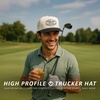 image:imageFunky Junque Golf Trucker Hat  Lightweight Golf Trucker Rope Hat with Adjustable Snapback Golf Course and Weekend Wear Funny Golf Hats for Men and WomenOver Par  Under the Influence  BlackBeige