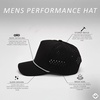 image:imageFunky Junque Golf Trucker Hat  Lightweight Golf Trucker Rope Hat with Adjustable Snapback Golf Course and Weekend Wear Funny Golf Hats for Men and WomenBlack