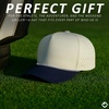image:imageFunky Junque Golf Trucker Hat  Lightweight Golf Trucker Rope Hat with Adjustable Snapback Golf Course and Weekend Wear Funny Golf Hats for Men and WomenNavyBeige