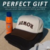 image:imageFunky Junque Golf Trucker Hat  Lightweight Golf Trucker Rope Hat with Adjustable Snapback Golf Course and Weekend Wear Funny Golf Hats for Men and WomenRowdy Upside Down  BrownBeige