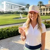 image:imageFunky Junque Golf Trucker Hat  Lightweight Golf Trucker Rope Hat with Adjustable Snapback Golf Course and Weekend Wear Funny Golf Hats for Men and WomenGolf Wives Social Club  PinkBeige