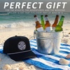 image:imageFunky Junque Golf Trucker Hat  Lightweight Golf Trucker Rope Hat with Adjustable Snapback Golf Course and Weekend Wear Funny Golf Hats for Men and WomenBirdies  Bogeys  Booze  Black