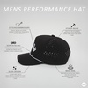 image:imageFunky Junque Golf Trucker Hat  Lightweight Golf Trucker Rope Hat with Adjustable Snapback Golf Course and Weekend Wear Funny Golf Hats for Men and WomenHowdy Upside Down  Black