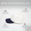 image:imageFunky Junque Golf Trucker Hat  Lightweight Golf Trucker Rope Hat with Adjustable Snapback Golf Course and Weekend Wear Funny Golf Hats for Men and WomenNavyBeige