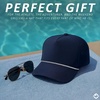 image:imageFunky Junque Golf Trucker Hat  Lightweight Golf Trucker Rope Hat with Adjustable Snapback Golf Course and Weekend Wear Funny Golf Hats for Men and WomenNavy