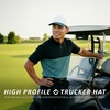 image:imageFunky Junque Golf Trucker Hat  Lightweight Golf Trucker Rope Hat with Adjustable Snapback Golf Course and Weekend Wear Funny Golf Hats for Men and WomenGreenBeige