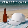 image:imageFunky Junque Golf Trucker Hat  Lightweight Golf Trucker Rope Hat with Adjustable Snapback Golf Course and Weekend Wear Funny Golf Hats for Men and WomenWhite