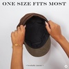 image:imageFunky Junque Greek Fisherman Newsboy Cap Cotton Captains Bakerboy Hat  Breathable cotton fisherman cap with flat round top for everyday style sun protection travel amp timeless looks2 Pack  Faux Suede  Black  Mocha