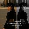 image:imageFunky Junque Greek Fisherman Newsboy Cap Cotton Captains Bakerboy Hat  Breathable cotton fisherman cap with flat round top for everyday style sun protection travel amp timeless looksFaux Suede  Black