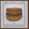 image:imageFunky Junque Greek Fisherman Newsboy Cap Cotton Captains Bakerboy Hat  Breathable cotton fisherman cap with flat round top for everyday style sun protection travel amp timeless looksWool  Camel