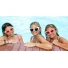 image:imageFunky Junque Heart Shaped Sunglasses Women Fashion Eyewear  Sturdy plastic heart shaped sunglasses with playful frames for bachelorette parties girls night out amp photosPeach Babe