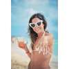 image:imageFunky Junque Heart Shaped Sunglasses Women Fashion Eyewear  Sturdy plastic heart shaped sunglasses with playful frames for bachelorette parties girls night out amp photosWhite