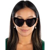 image:imageFunky Junque Heart Shaped Sunglasses Women Fashion Eyewear  Sturdy plastic heart shaped sunglasses with playful frames for bachelorette parties girls night out amp photosBlack