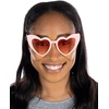 image:imageFunky Junque Heart Shaped Sunglasses Women Fashion Eyewear  Sturdy plastic heart shaped sunglasses with playful frames for bachelorette parties girls night out amp photos3 Pack  PeachPeach Lenses