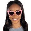 image:imageFunky Junque Heart Shaped Sunglasses Women Fashion Eyewear  Sturdy plastic heart shaped sunglasses with playful frames for bachelorette parties girls night out amp photosPink