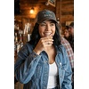 image:imageFunky Junque Ill Bring The Mesh Trucker Hats  Lightweight Cotton Cap with Sun Protection Golf Beach and Bachelorette Parties Casual Caps for WomenIll Bring the Shots  Washed BlackTeal