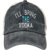 image:imageFunky Junque Ill Bring The Mesh Trucker Hats  Lightweight Cotton Cap with Sun Protection Golf Beach and Bachelorette Parties Casual Caps for WomenIll Bring the Vodka