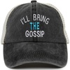 image:imageFunky Junque Ill Bring The Mesh Trucker Hats  Lightweight Cotton Cap with Sun Protection Golf Beach and Bachelorette Parties Casual Caps for WomenIll Bring the Gossip
