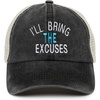 image:imageFunky Junque Ill Bring The Mesh Trucker Hats  Lightweight Cotton Cap with Sun Protection Golf Beach and Bachelorette Parties Casual Caps for WomenIll Bring the Excuses