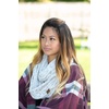 image:imageFunky Junque Infinity Scarf for Women  Oversized Chunky Cable Knit Warm Winter Womens Infinity Neck Scarves Circle Wrap1 Leopard Print  Black