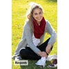 image:imageFunky Junque Infinity Scarf for Women  Oversized Chunky Cable Knit Warm Winter Womens Infinity Neck Scarves Circle Wrap2 Pack Beige  Black