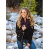 image:imageFunky Junque Infinity Scarf for Women  Oversized Chunky Cable Knit Warm Winter Womens Infinity Neck Scarves Circle WrapBlack  Purple  Orange  Teal  4 Tone Mix