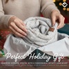 image:imageFunky Junque Infinity Scarf for Women  Oversized Chunky Winter Scarf Colorful Fall Scarves Soft Sweater Wrap Cozy StyleA Confetti Ivory Design