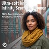 image:imageFunky Junque Infinity Scarf for Women  Oversized Chunky Winter Scarf Colorful Fall Scarves Soft Sweater Wrap Cozy StyleA Confetti Mustard Design