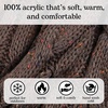 image:imageFunky Junque Infinity Scarf for Women  Oversized Chunky Winter Scarf Colorful Fall Scarves Soft Sweater Wrap Cozy StyleA Confetti Olive Design