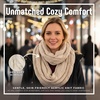 image:imageFunky Junque Infinity Scarf for Women  Oversized Chunky Winter Scarf Colorful Fall Scarves Soft Sweater Wrap Cozy StyleBeige