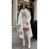 image:imageFunky Junque Infinity Scarf for Women  Oversized Chunky Winter Scarf Colorful Fall Scarves Soft Sweater Wrap Cozy StyleBeige