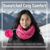 image:imageFunky Junque Infinity Scarf for Women  Oversized Chunky Winter Scarf Colorful Fall Scarves Soft Sweater Wrap Cozy StyleCandy Pink