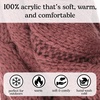 image:imageFunky Junque Infinity Scarf for Women  Oversized Chunky Winter Scarf Colorful Fall Scarves Soft Sweater Wrap Cozy StyleCoco Berry