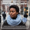 image:imageFunky Junque Infinity Scarf for Women  Oversized Chunky Winter Scarf Colorful Fall Scarves Soft Sweater Wrap Cozy StyleDenim