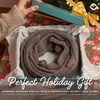 image:imageFunky Junque Infinity Scarf for Women  Oversized Chunky Winter Scarf Colorful Fall Scarves Soft Sweater Wrap Cozy StyleEarth Grey