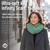 image:imageFunky Junque Infinity Scarf for Women  Oversized Chunky Winter Scarf Colorful Fall Scarves Soft Sweater Wrap Cozy StyleMint