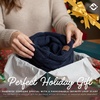 image:imageFunky Junque Infinity Scarf for Women  Oversized Chunky Winter Scarf Colorful Fall Scarves Soft Sweater Wrap Cozy StyleNavy